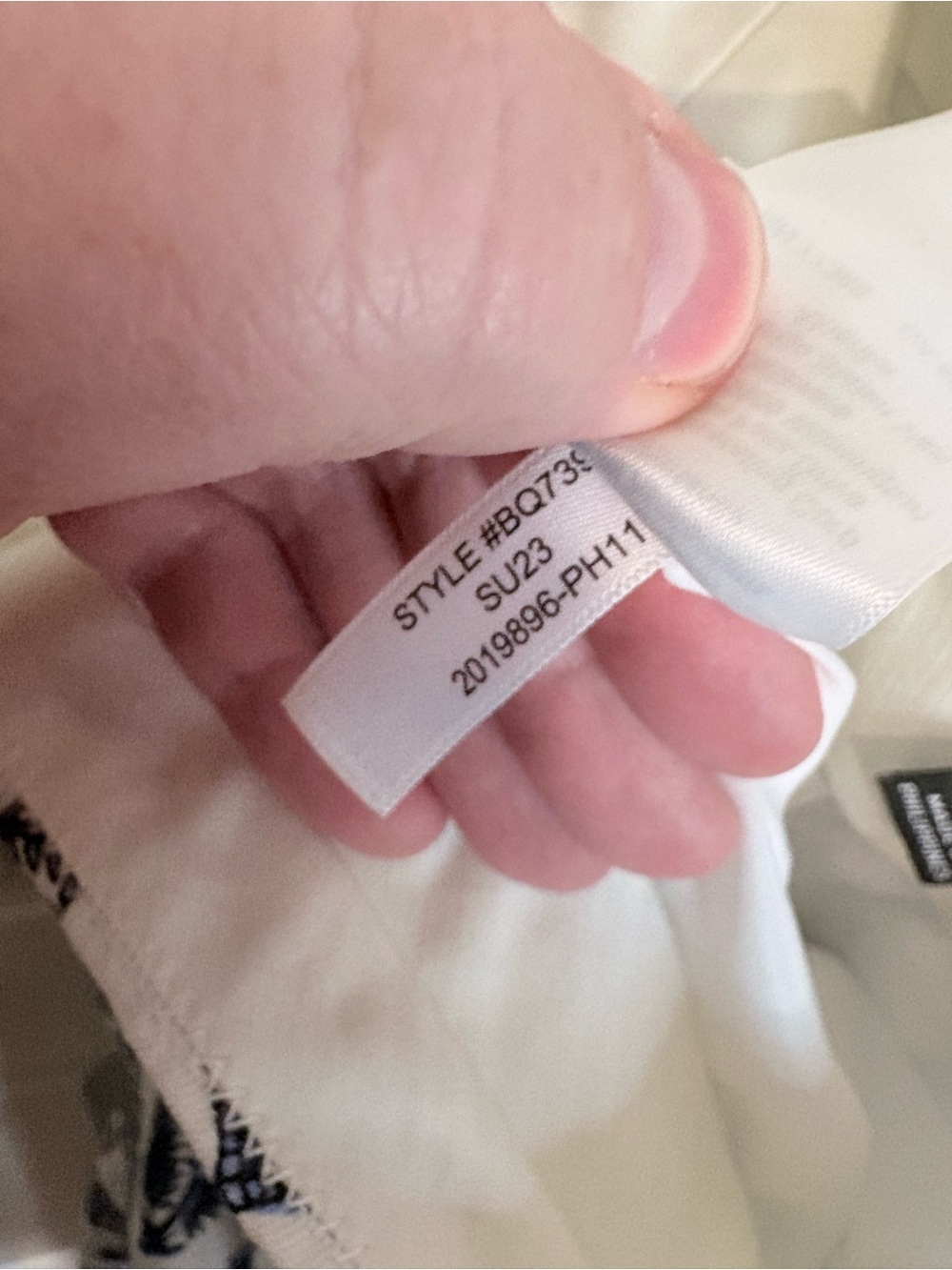J.Crew | Straight-Leg Essential Pant in Bouquet Block Print Chelsea Linen 6T - Picture 11 of 11